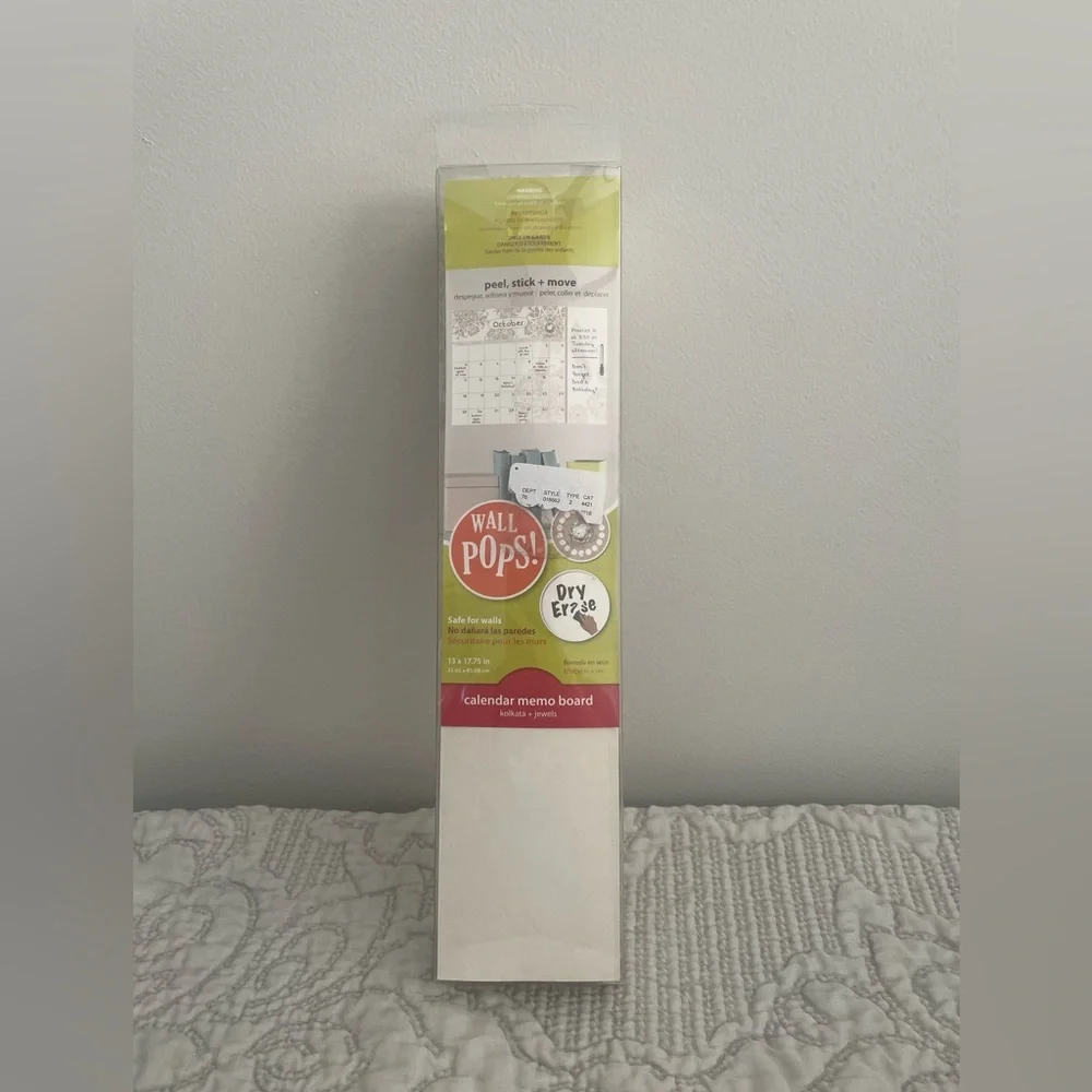 Dry erase calendar/memo board